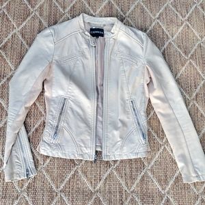 Really cute pleather jacket from...
